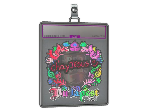 Sticker Slab | chayJESUS (Holo) | Budapest 2025