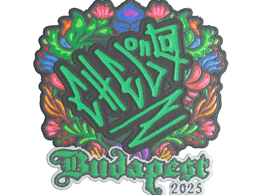 Sticker | chelo (Embroidered) | Budapest 2025
