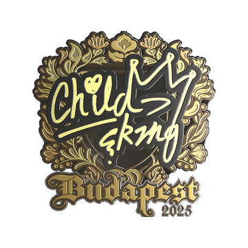 Sticker | ChildKing (Gold) | Budapest 2025