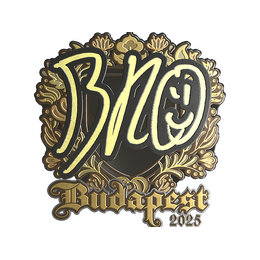 Sticker | br0 (Gold) | Budapest 2025 image