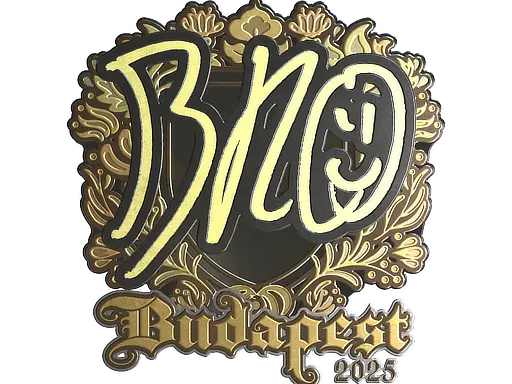 Sticker | br0 (Gold) | Budapest 2025