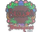 Sticker | Brollan (Embroidered) | Budapest 2025 image