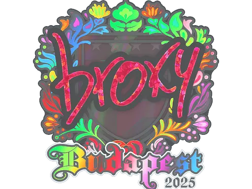 Sticker | broky (Holo) | Budapest 2025
