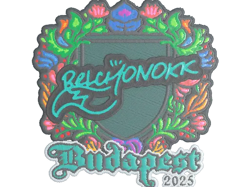 Sticker | BELCHONOKK (Embroidered) | Budapest 2025