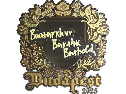 Sticker | Bart4k (Gold) | Budapest 2025