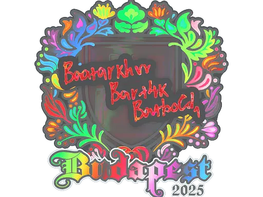 Sticker | Bart4k (Holo) | Budapest 2025