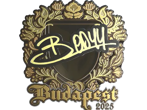 Sticker | bodyy (Gold) | Budapest 2025