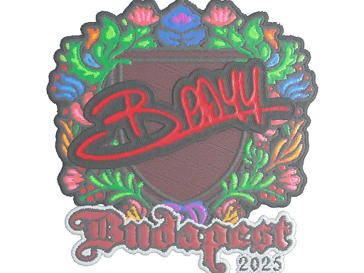 Sticker | bodyy (Embroidered) | Budapest 2025