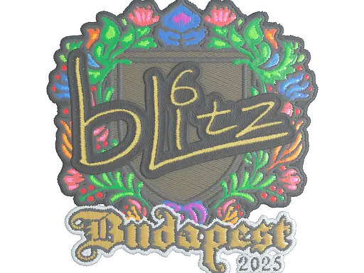 Sticker | bLitz (Embroidered) | Budapest 2025