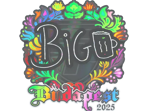Sticker | biguzera (Holo) | Budapest 2025