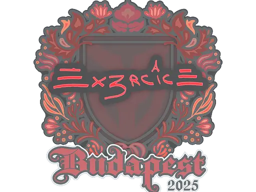 Sticker | Ex3rcice | Budapest 2025