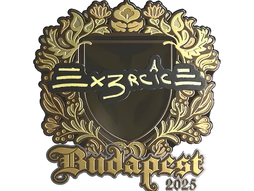 Sticker | Ex3rcice (Gold) | Budapest 2025