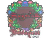 Sticker | Ex3rcice (Embroidered) | Budapest 2025 image