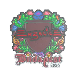 Sticker | Ex3rcice (Embroidered) | Budapest 2025 image