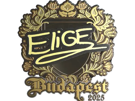Sticker | EliGE (Gold) | Budapest 2025