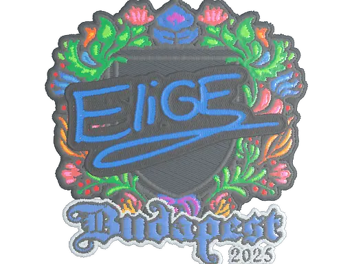Sticker | EliGE (Embroidered) | Budapest 2025