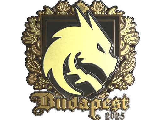 Sticker | Team Spirit (Gold) | Budapest 2025