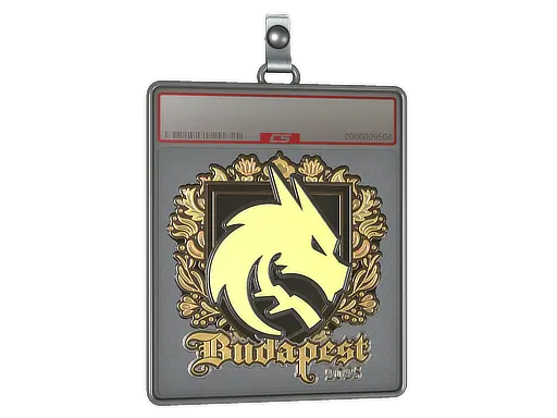 Sticker Slab | Team Spirit (Gold) | Budapest 2025