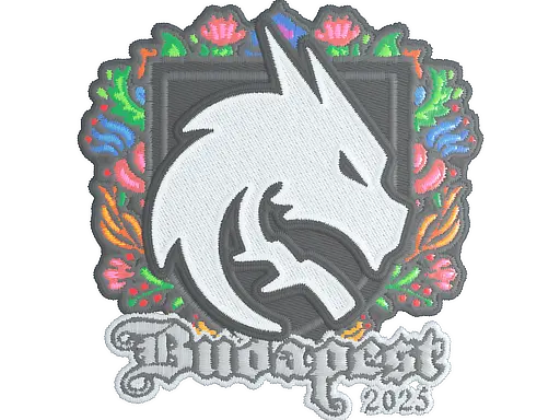 Sticker | Team Spirit (Embroidered) | Budapest 2025