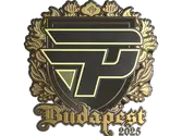 Sticker | paiN Gaming (Gold) | Budapest 2025 image