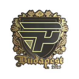 Sticker | paiN Gaming (Gold) | Budapest 2025 image