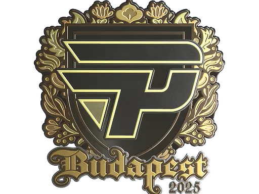 Sticker | paiN Gaming (Gold) | Budapest 2025