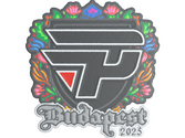 Sticker | paiN Gaming (Embroidered) | Budapest 2025 image