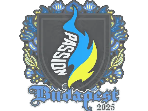Sticker | Passion UA | Budapest 2025