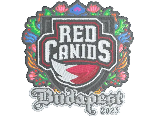 Sticker | RED Canids (Embroidered) | Budapest 2025