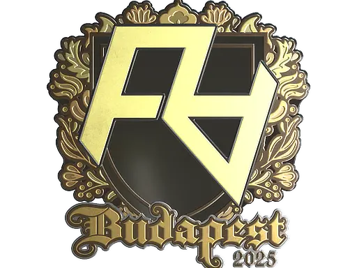 Sticker | Rare Atom (Gold) | Budapest 2025