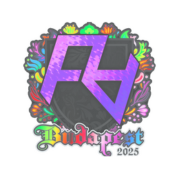 Sticker | Rare Atom (Holo) | Budapest 2025 image