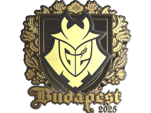 Sticker | G2 esports (Gold) | Budapest 2025