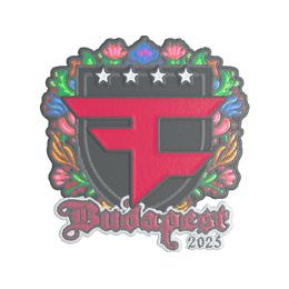 Sticker | FaZe Clan (Embroidered) | Budapest 2025 image
