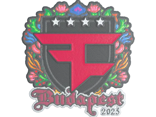 Sticker | FaZe Clan (Embroidered) | Budapest 2025