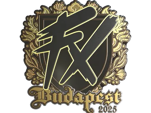 Sticker | Fluxo (Gold) | Budapest 2025