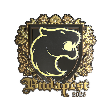 Sticker | FURIA (Gold) | Budapest 2025