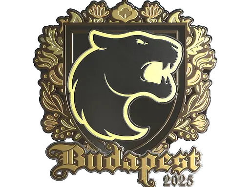 Sticker | FURIA (Gold) | Budapest 2025