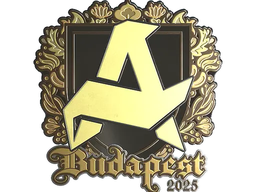 Sticker | Aurora (Gold) | Budapest 2025