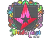 Sticker | Astralis (Holo) | Budapest 2025 image