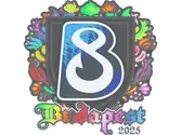 Sticker | B8 (Holo) | Budapest 2025 image