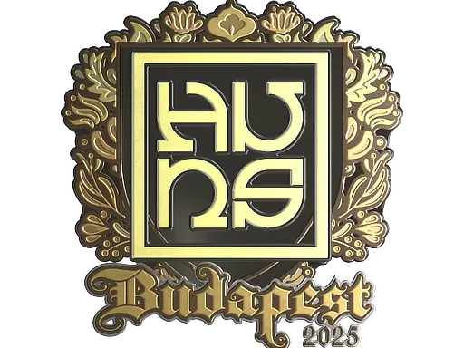 Sticker | The Huns (Gold) | Budapest 2025
