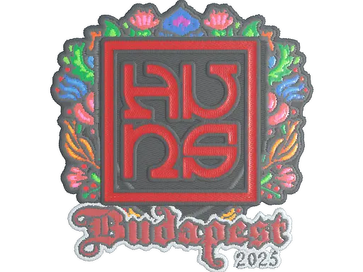 Sticker | The Huns (Embroidered) | Budapest 2025