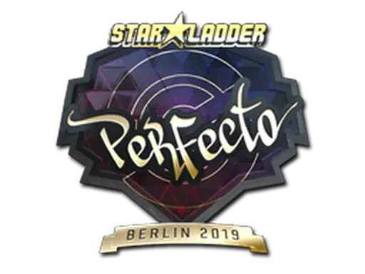 Sticker | Perfecto (Gold) | Berlin 2019