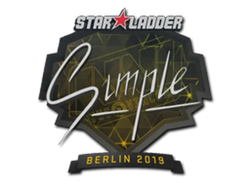Sticker | s1mple | Berlin 2019