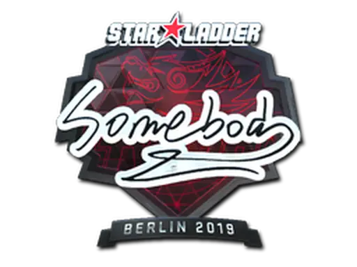 Sticker | somebody (Foil) | Berlin 2019
