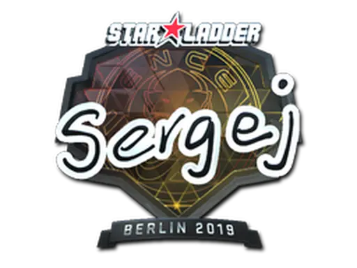 Sticker | sergej (Foil) | Berlin 2019