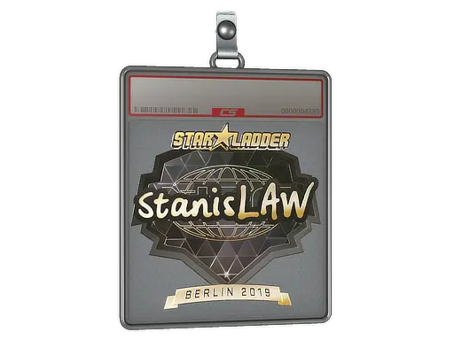 Sticker Slab | stanislaw (Gold) | Berlin 2019