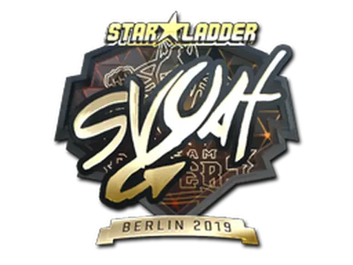 Sticker | svyat (Gold) | Berlin 2019
