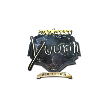 Sticker | yuurih (Gold) | Berlin 2019