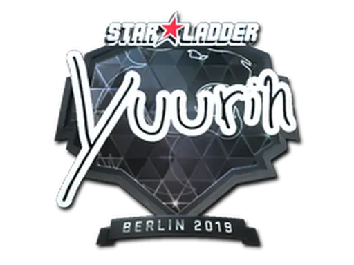 Sticker | yuurih (Foil) | Berlin 2019